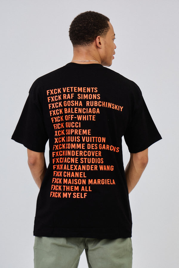 T-shirt Imprimé Unisex "FXCK"