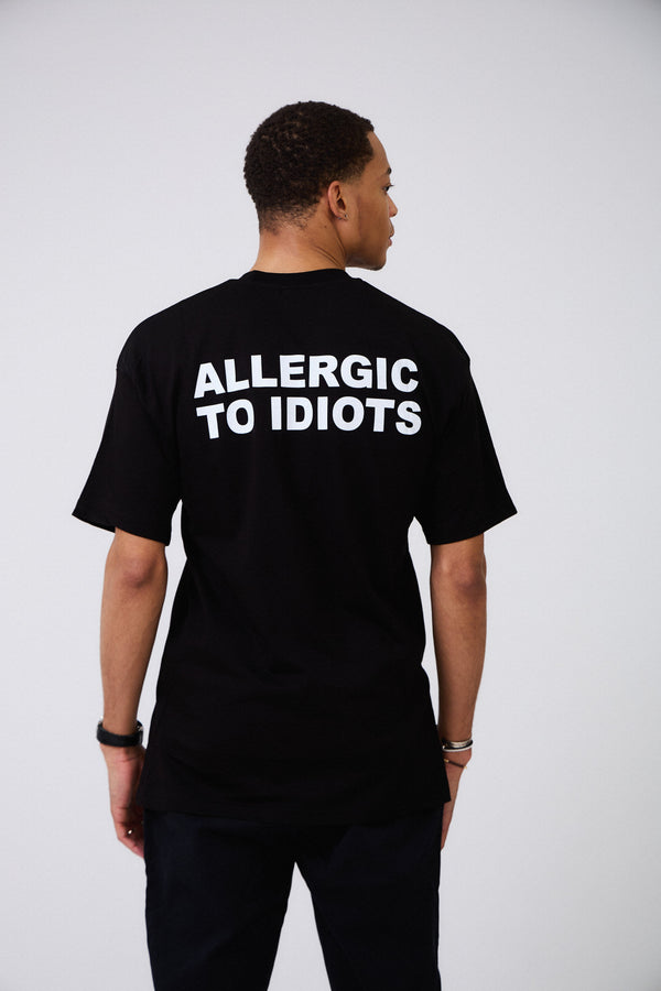 T-shirt Oversized Imprimé "ALLERGIC"