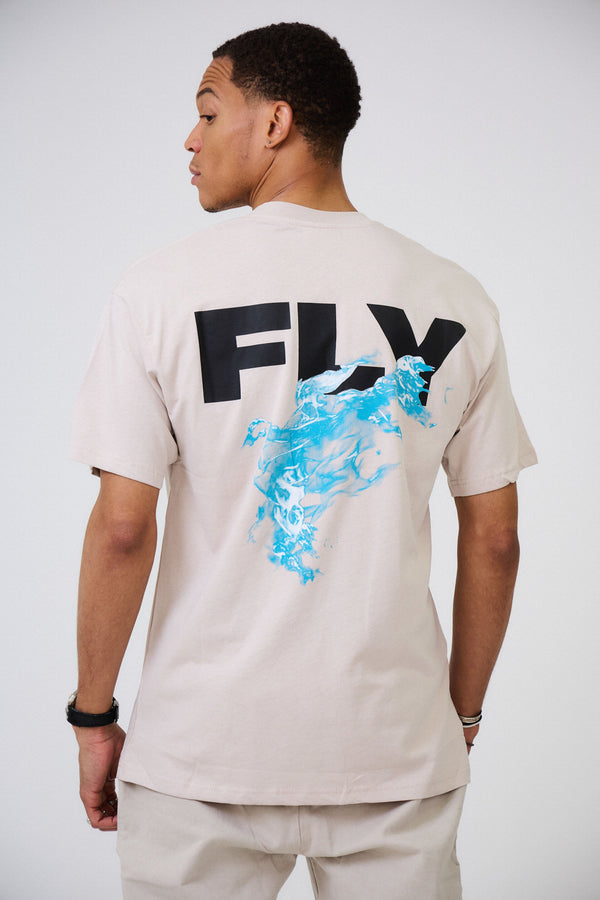 T-shirt Oversized Imprimé "FLY"