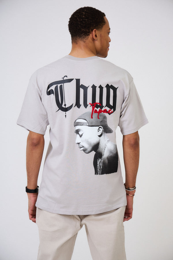 T-shirt Oversized Imprimé "TUPAC"