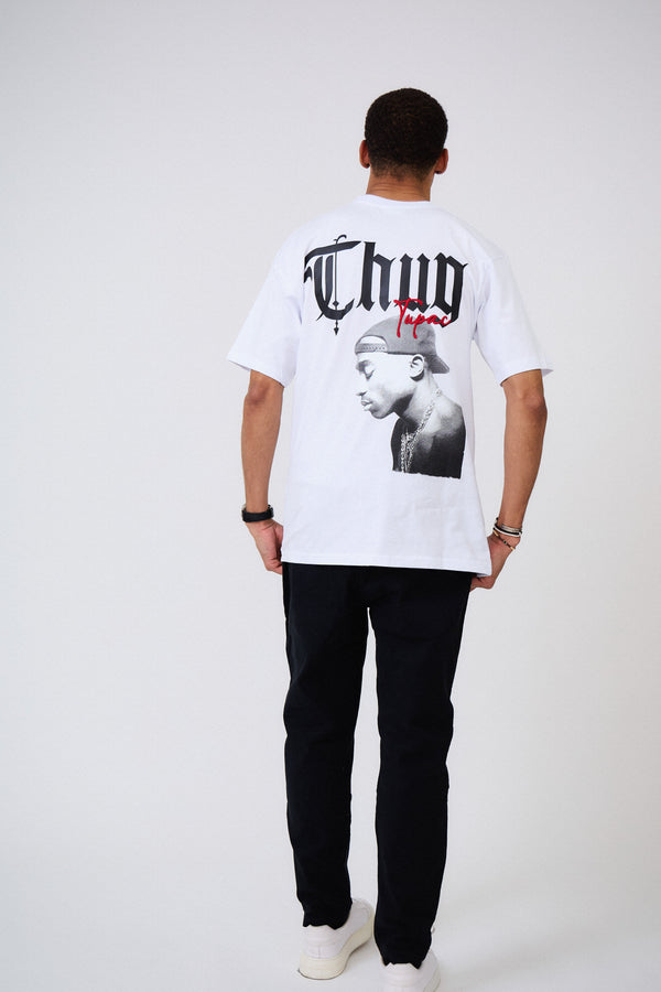 T-shirt Oversized Imprimé "TUPAC"