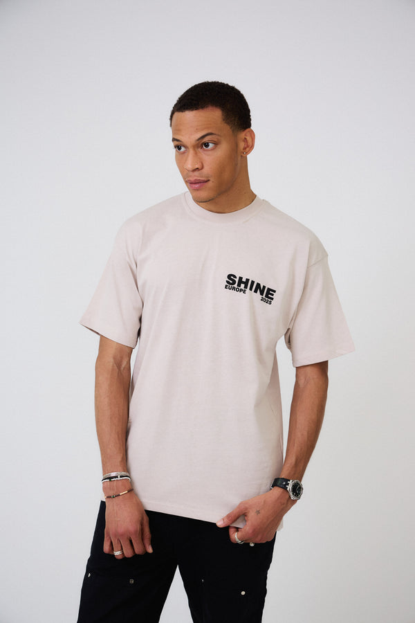 T-shirt Oversized Imprimé "SHINE"