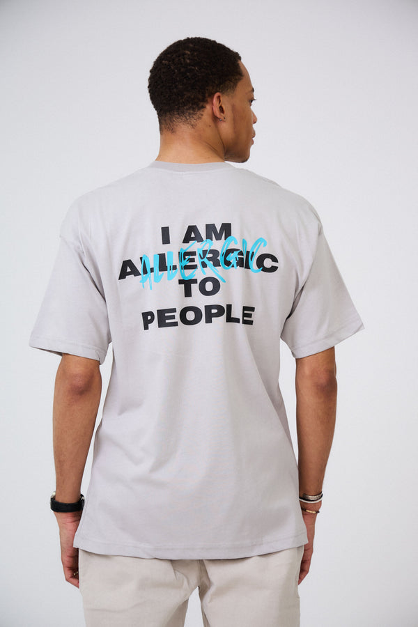 T-shirt Oversized Imprimé "PEOPLE"